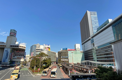 横浜駅前バスターミナル